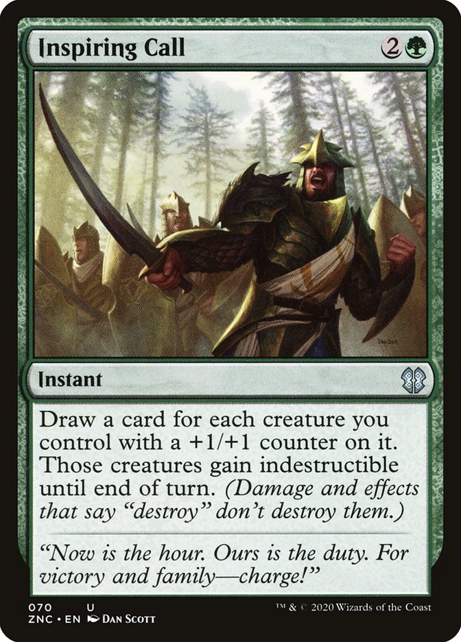 Inspiring Call [Zendikar Rising Commander] | Pegasus Games WI