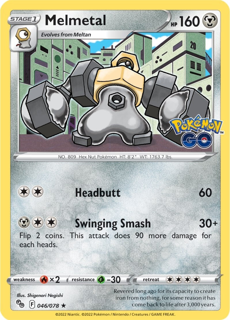 Melmetal (046/078) [Pokémon GO] | Pegasus Games WI