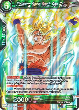 Finishing Spirit Bomb Son Goku [BT3-057] | Pegasus Games WI