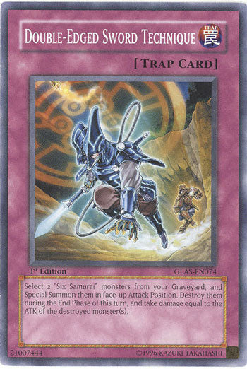 Double-Edged Sword Technique [GLAS-EN074] Common | Pegasus Games WI