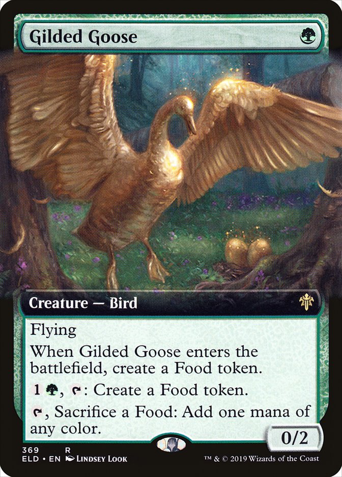 Gilded Goose (Extended Art) [Throne of Eldraine] | Pegasus Games WI