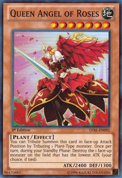 Queen Angel of Roses [LVAL-EN092] Super Rare | Pegasus Games WI