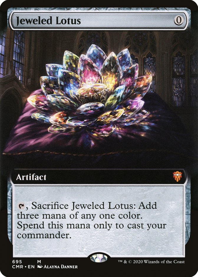 Jeweled Lotus (Extended Art) [Commander Legends] | Pegasus Games WI