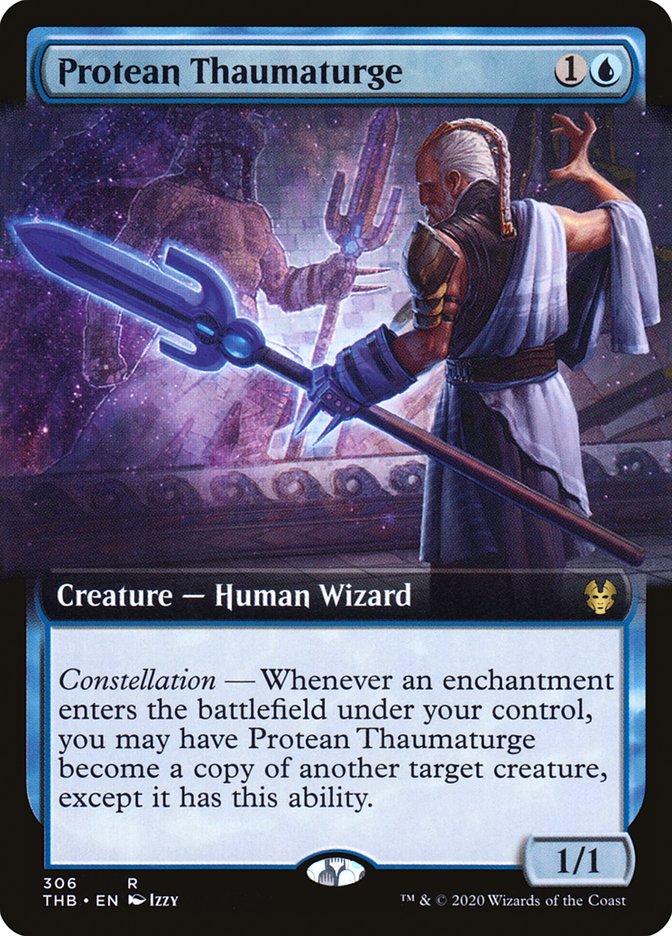 Protean Thaumaturge (Extended Art) [Theros Beyond Death] | Pegasus Games WI