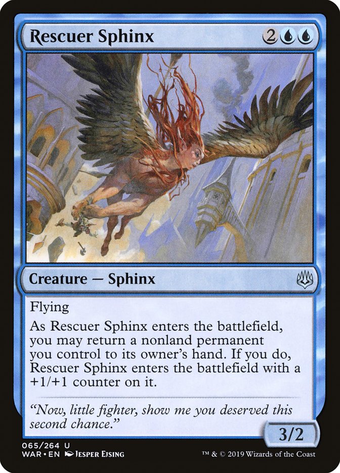 Rescuer Sphinx [War of the Spark] | Pegasus Games WI