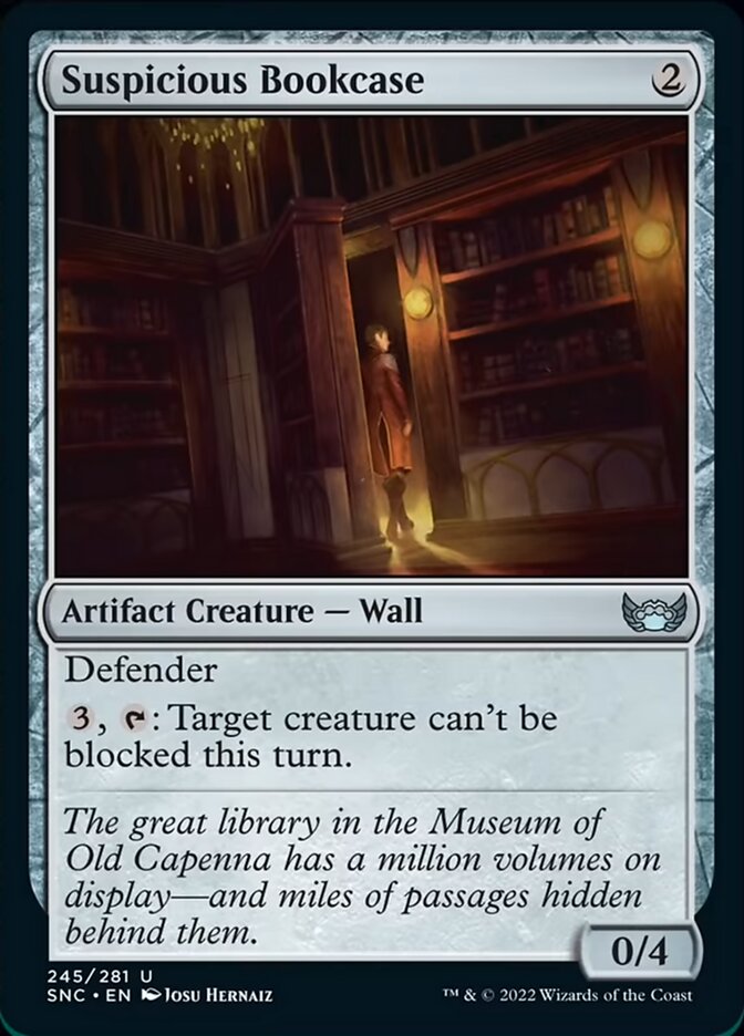 Suspicious Bookcase [Streets of New Capenna] | Pegasus Games WI
