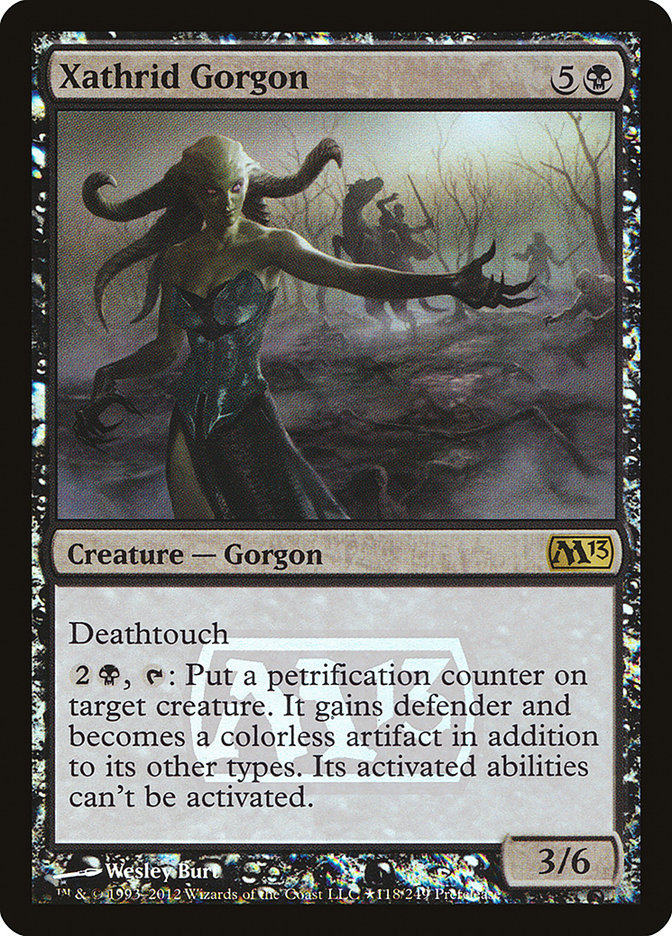 Xathrid Gorgon [Magic 2013 Prerelease Promos] | Pegasus Games WI