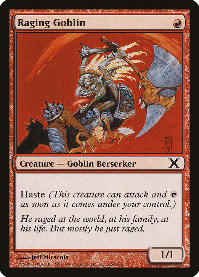 Raging Goblin [Tenth Edition] | Pegasus Games WI