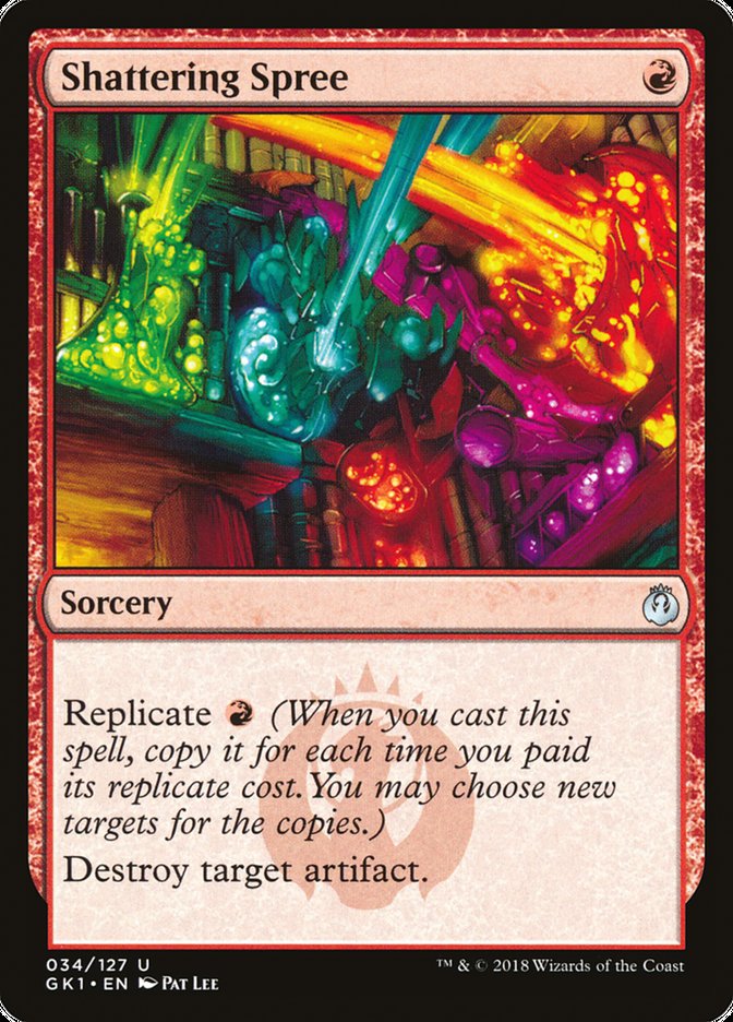 Shattering Spree [Guilds of Ravnica Guild Kit] | Pegasus Games WI