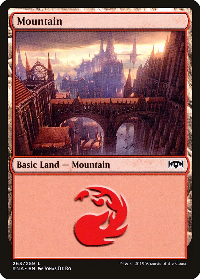 Mountain (263) [Ravnica Allegiance] | Pegasus Games WI