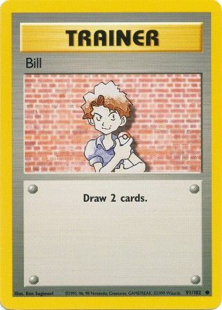 Bill (91/102) [Base Set Unlimited] | Pegasus Games WI