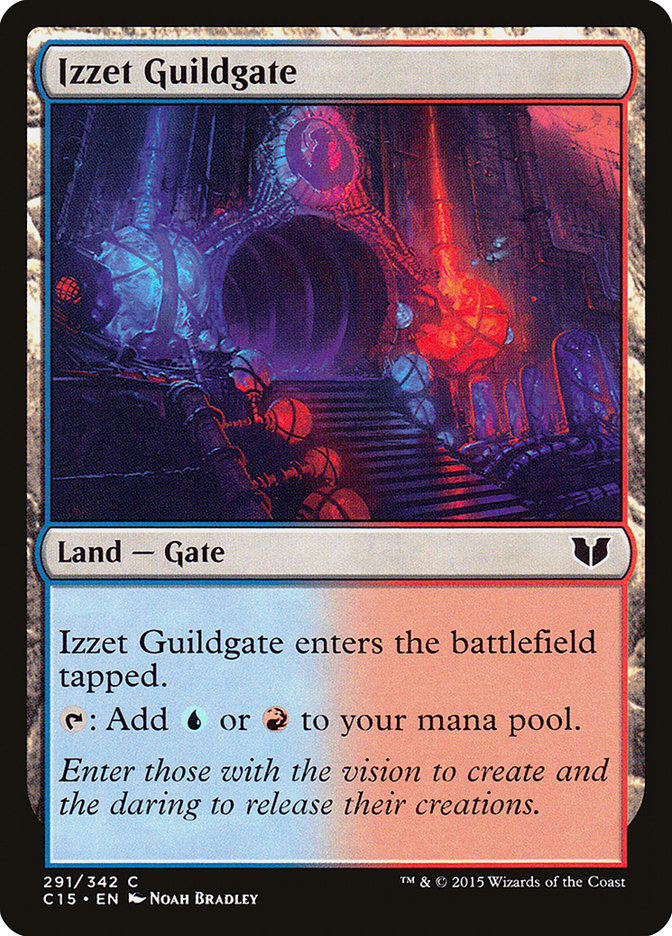 Izzet Guildgate [Commander 2015] | Pegasus Games WI