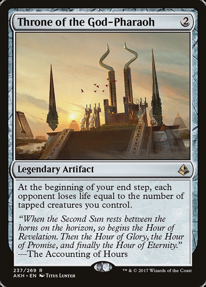 Throne of the God-Pharaoh [Amonkhet] | Pegasus Games WI