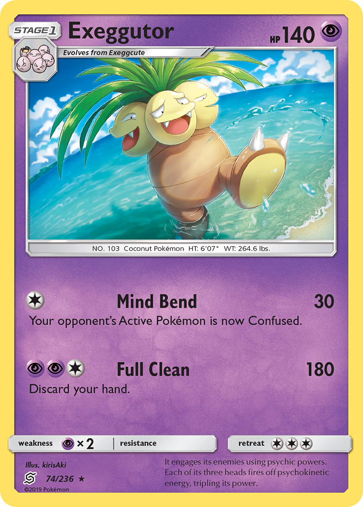 Exeggutor (74/236) [Sun & Moon: Unified Minds] | Pegasus Games WI