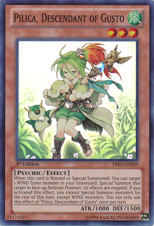 Pilica, Descendant of Gusto [PRIO-EN029] Super Rare | Pegasus Games WI