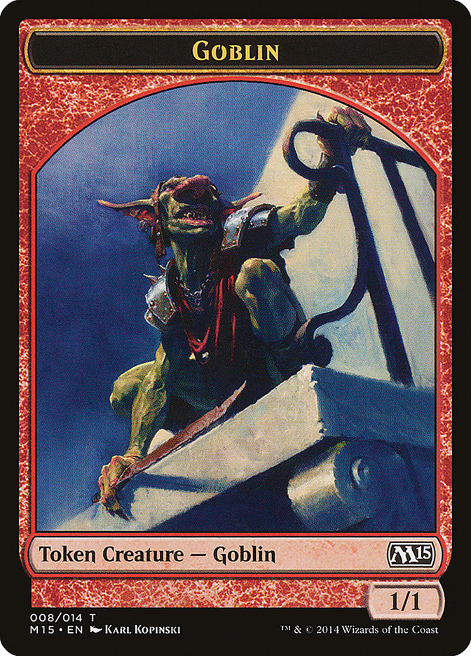 Goblin Token [Magic 2015 Tokens] | Pegasus Games WI