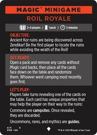 Magic Minigame: Roil Royale [Zendikar Rising] | Pegasus Games WI
