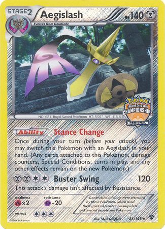 Aegislash (85/146) (Regional Championship Promo) [XY: Base Set] | Pegasus Games WI