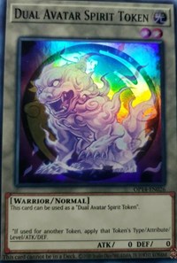 Dual Avatar Spirit Token [OP14-EN026] Super Rare | Pegasus Games WI