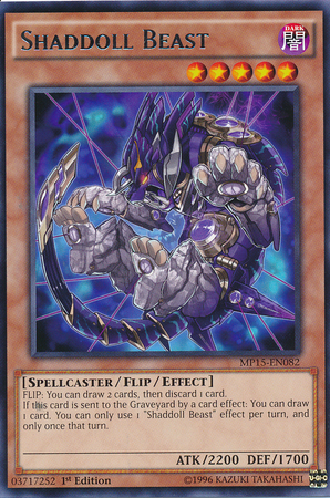 Shaddoll Beast [MP15-EN082] Rare | Pegasus Games WI