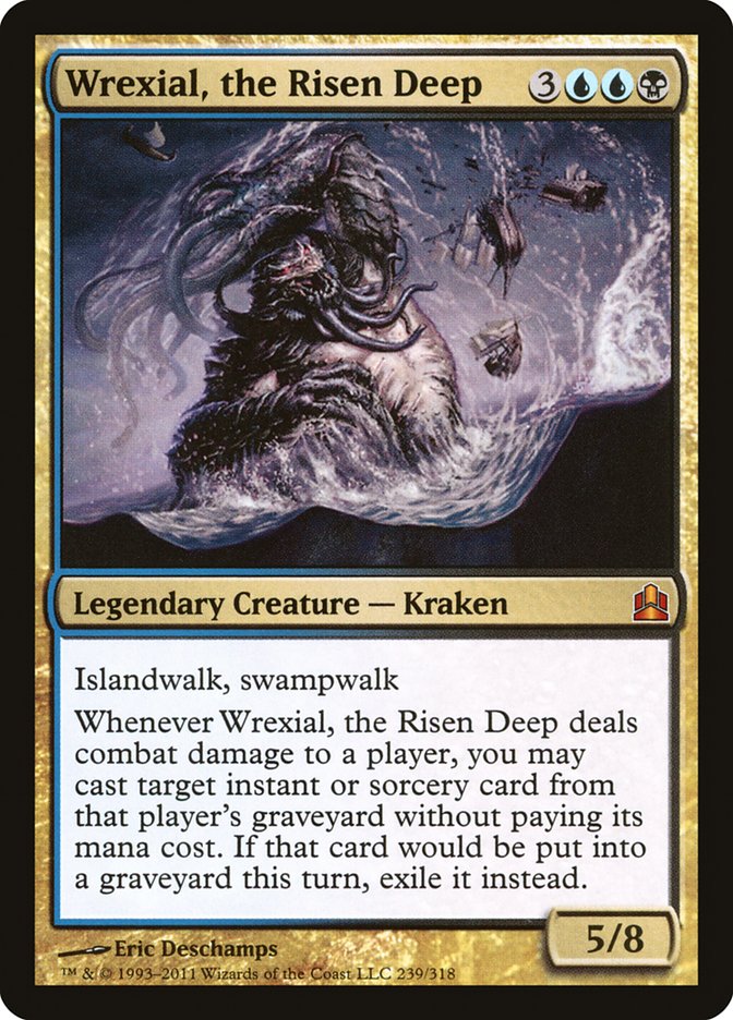 Wrexial, the Risen Deep [Commander 2011] | Pegasus Games WI