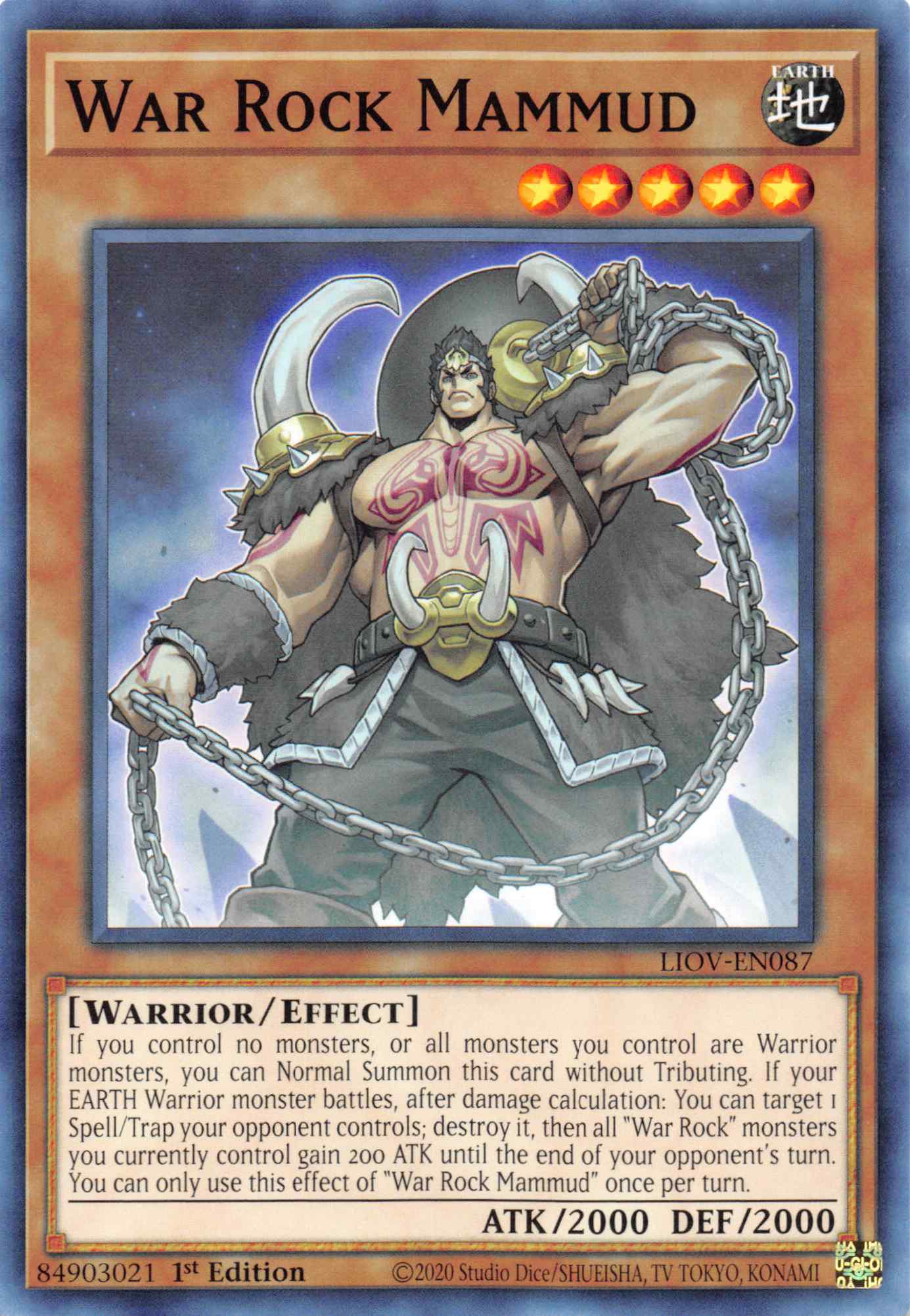 War Rock Mammud [LIOV-EN087] Common | Pegasus Games WI