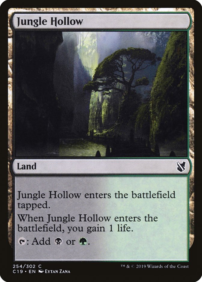 Jungle Hollow [Commander 2019] | Pegasus Games WI