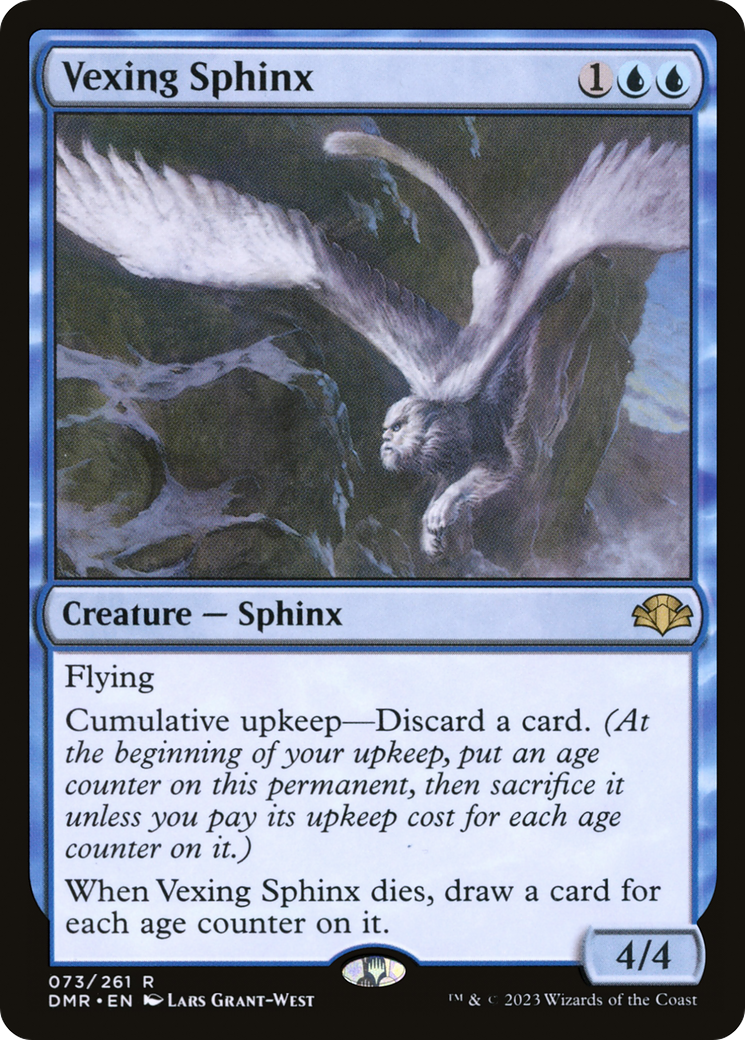 Vexing Sphinx [Dominaria Remastered] | Pegasus Games WI