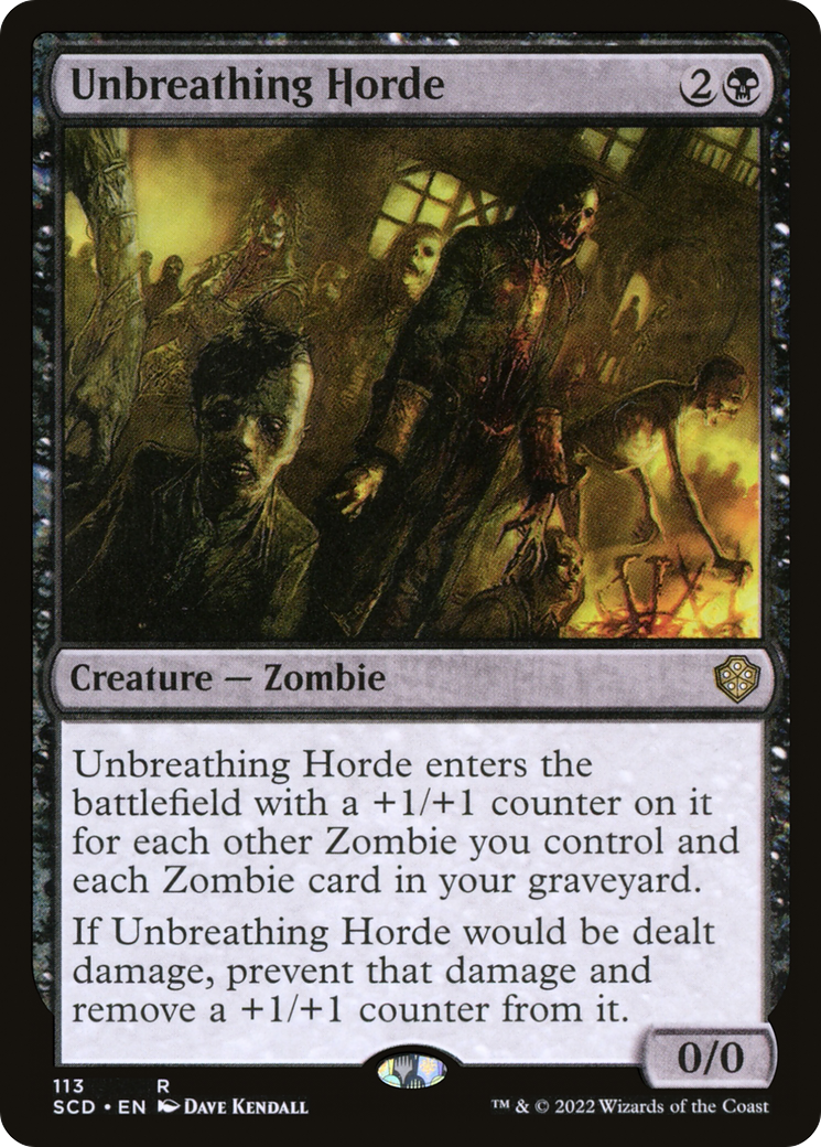 Unbreathing Horde [Starter Commander Decks] | Pegasus Games WI
