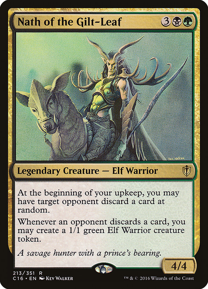 Nath of the Gilt-Leaf [Commander 2016] | Pegasus Games WI