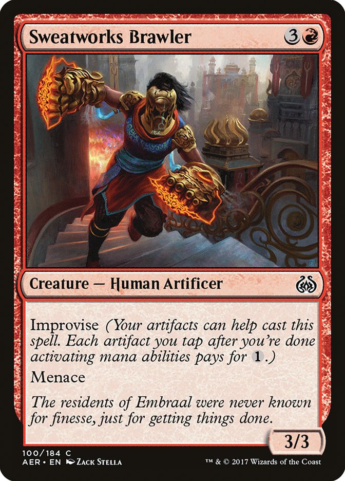 Sweatworks Brawler [Aether Revolt] | Pegasus Games WI