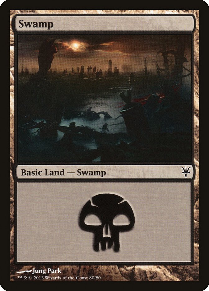 Swamp (80) [Duel Decks: Sorin vs. Tibalt] | Pegasus Games WI