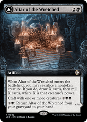 Altar of the Wretched // Wretched Bonemass (Extended Art) [The Lost Caverns of Ixalan Commander] | Pegasus Games WI