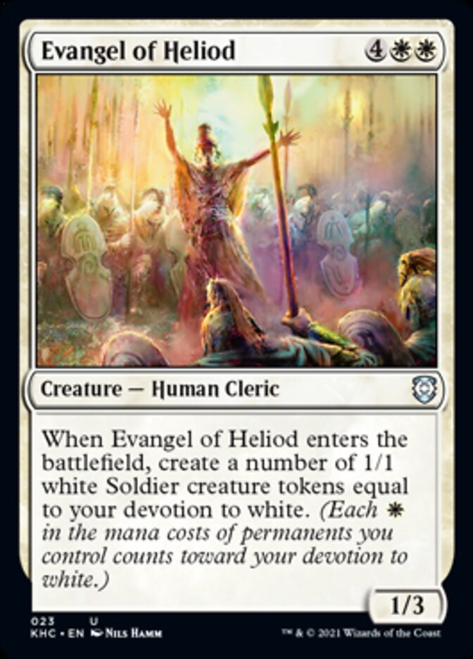 Evangel of Heliod [Kaldheim Commander] | Pegasus Games WI