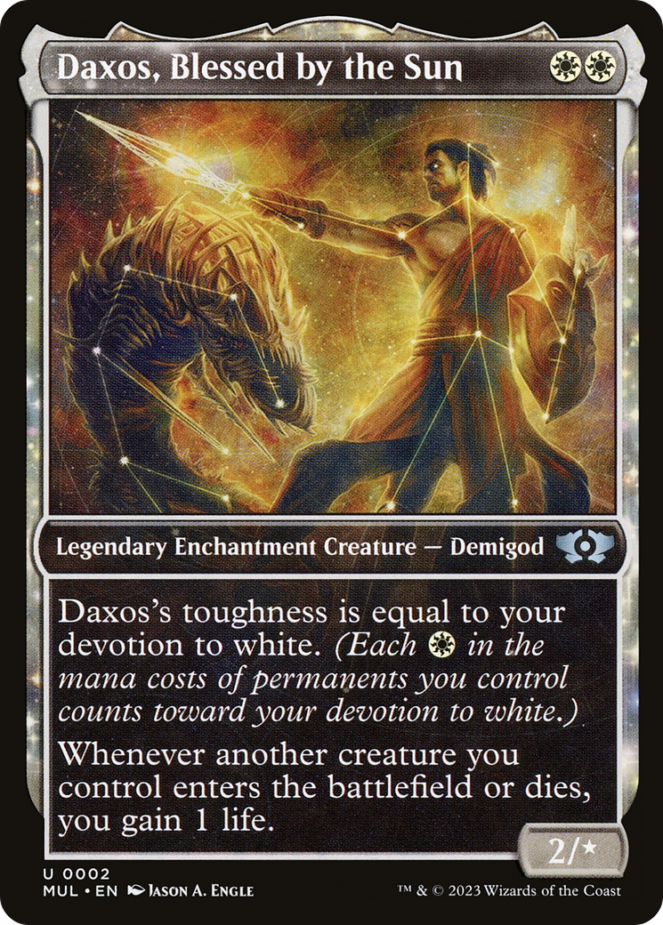 Daxos, Blessed by the Sun [Multiverse Legends] | Pegasus Games WI