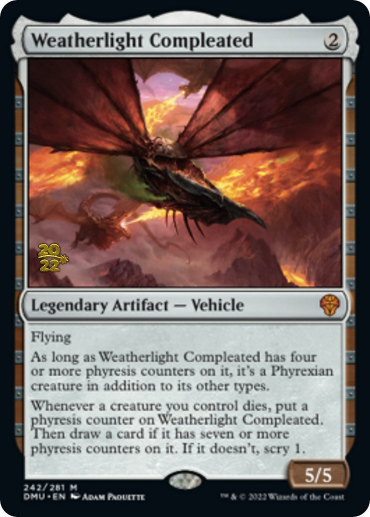 Weatherlight Compleated [Dominaria United Prerelease Promos] | Pegasus Games WI