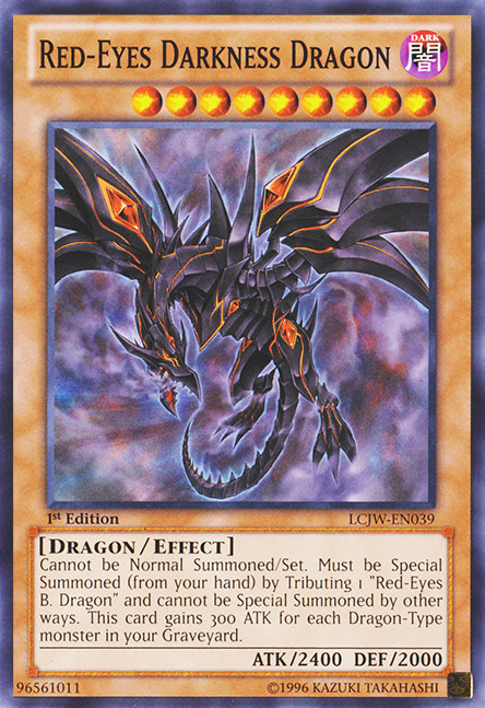 Red-Eyes Darkness Dragon [LCJW-EN039] Common | Pegasus Games WI