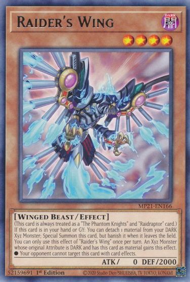 Raider's Wing [MP21-EN166] Rare | Pegasus Games WI