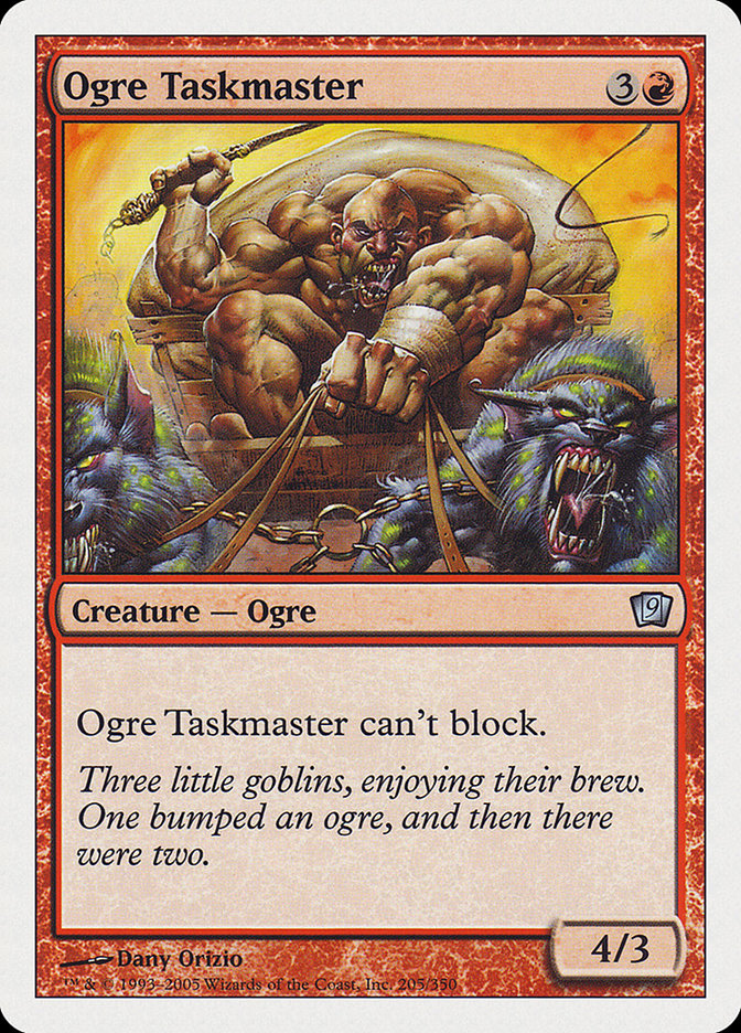 Ogre Taskmaster [Ninth Edition] | Pegasus Games WI