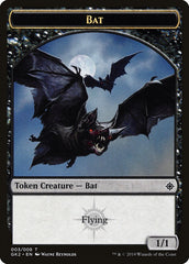 Bat // Spirit (010) Double-Sided Token [Ravnica Allegiance Guild Kit Tokens] | Pegasus Games WI