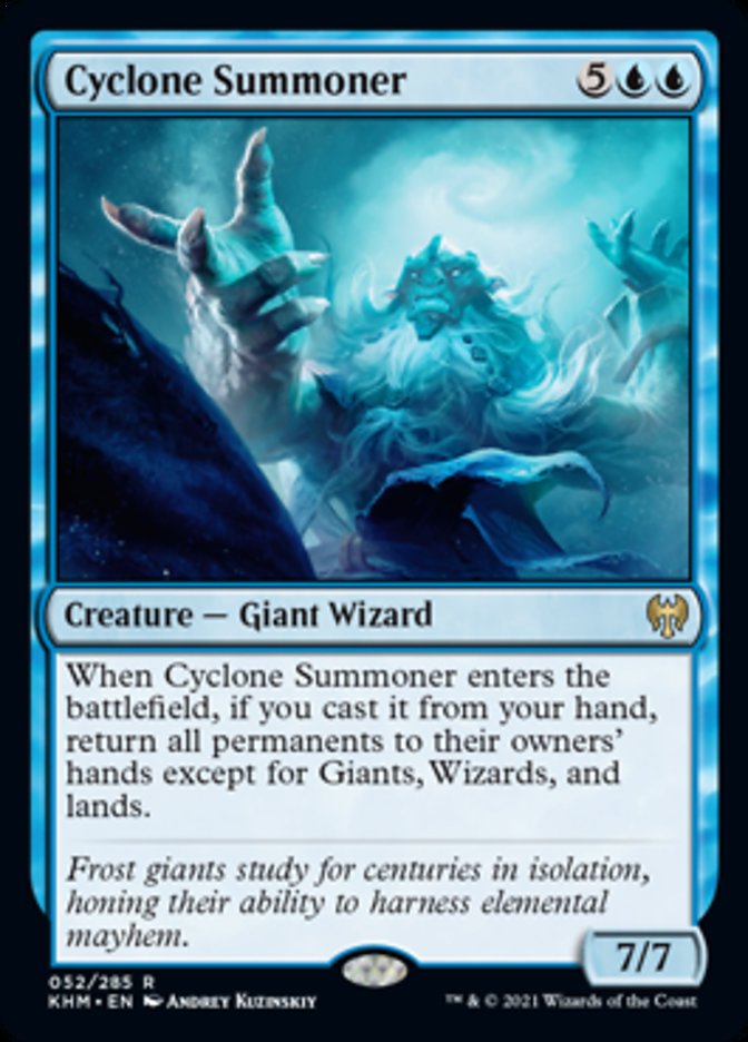 Cyclone Summoner [Kaldheim] | Pegasus Games WI