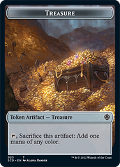 Treasure // Treasure Double-Sided Token [Starter Commander Decks] | Pegasus Games WI