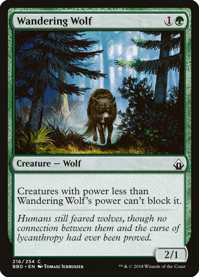 Wandering Wolf [Battlebond] | Pegasus Games WI