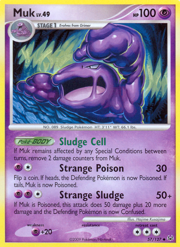 Muk (57/127) [Platinum: Base Set] | Pegasus Games WI