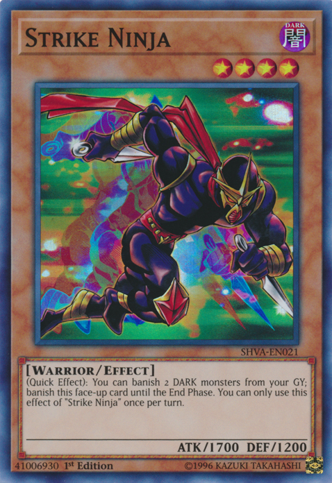 Strike Ninja [SHVA-EN021] Super Rare | Pegasus Games WI