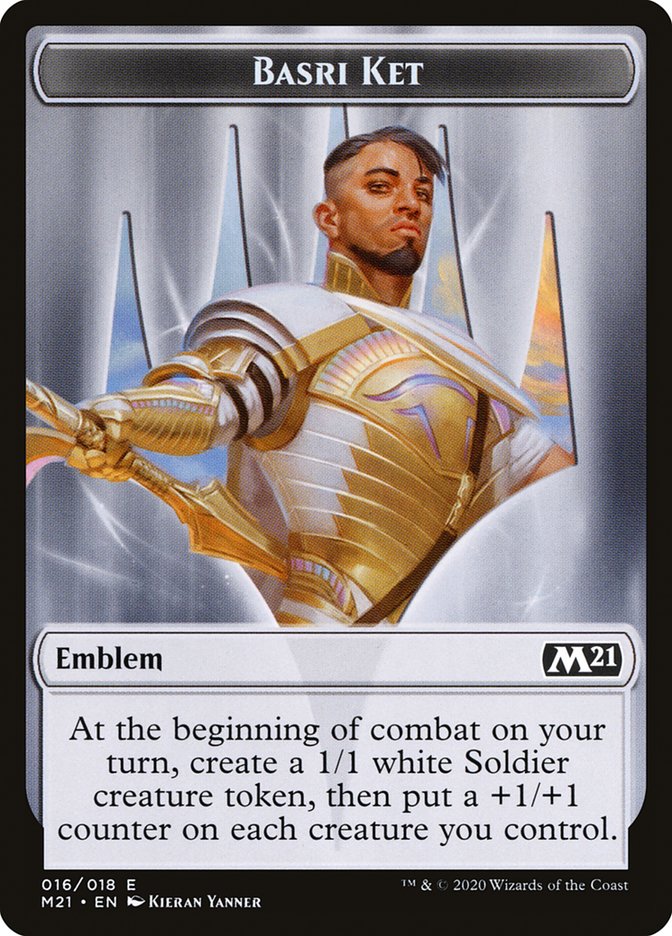 Basri Ket Emblem [Core Set 2021 Tokens] | Pegasus Games WI