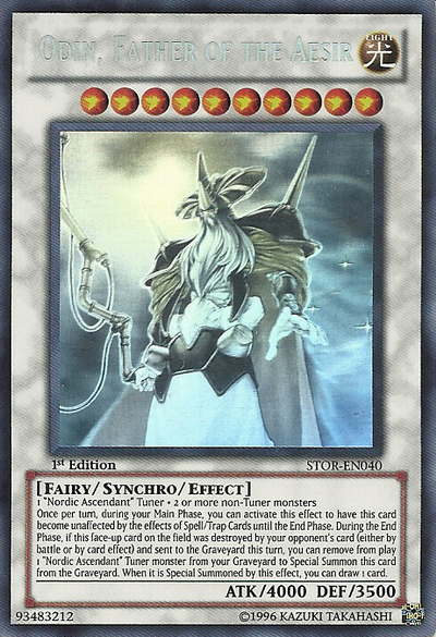 Odin, Father of the Aesir [STOR-EN040] Ghost Rare | Pegasus Games WI