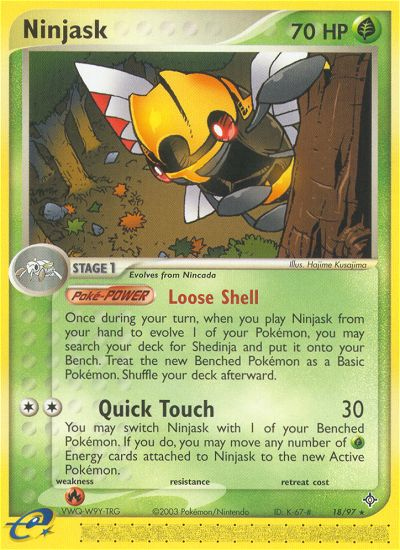 Ninjask (18/97) [EX: Dragon] | Pegasus Games WI