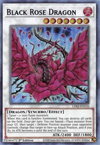 Black Rose Dragon (Blue) [LDS2-EN110] Ultra Rare | Pegasus Games WI