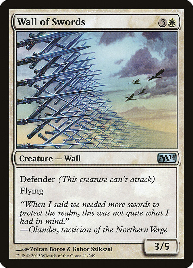 Wall of Swords [Magic 2014] | Pegasus Games WI